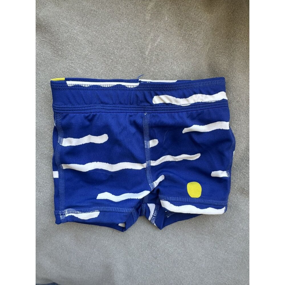 Hanna Anderson Swim Trunks + Rash Guard